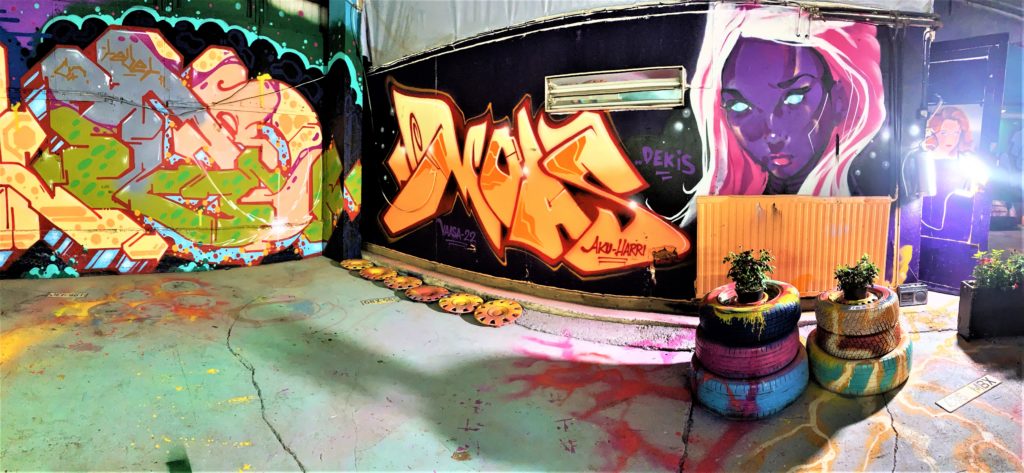 Seinäjoen Grafittilandian graffitit