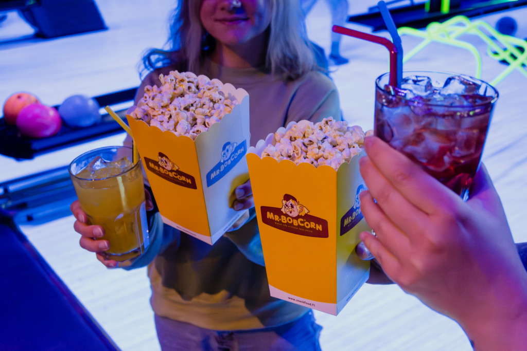 Limut ja popcornit esillä viihdekeskus Hollywoodissa